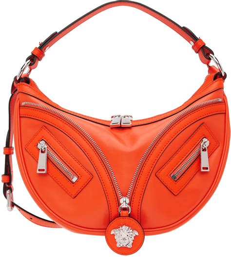 versace orange bag